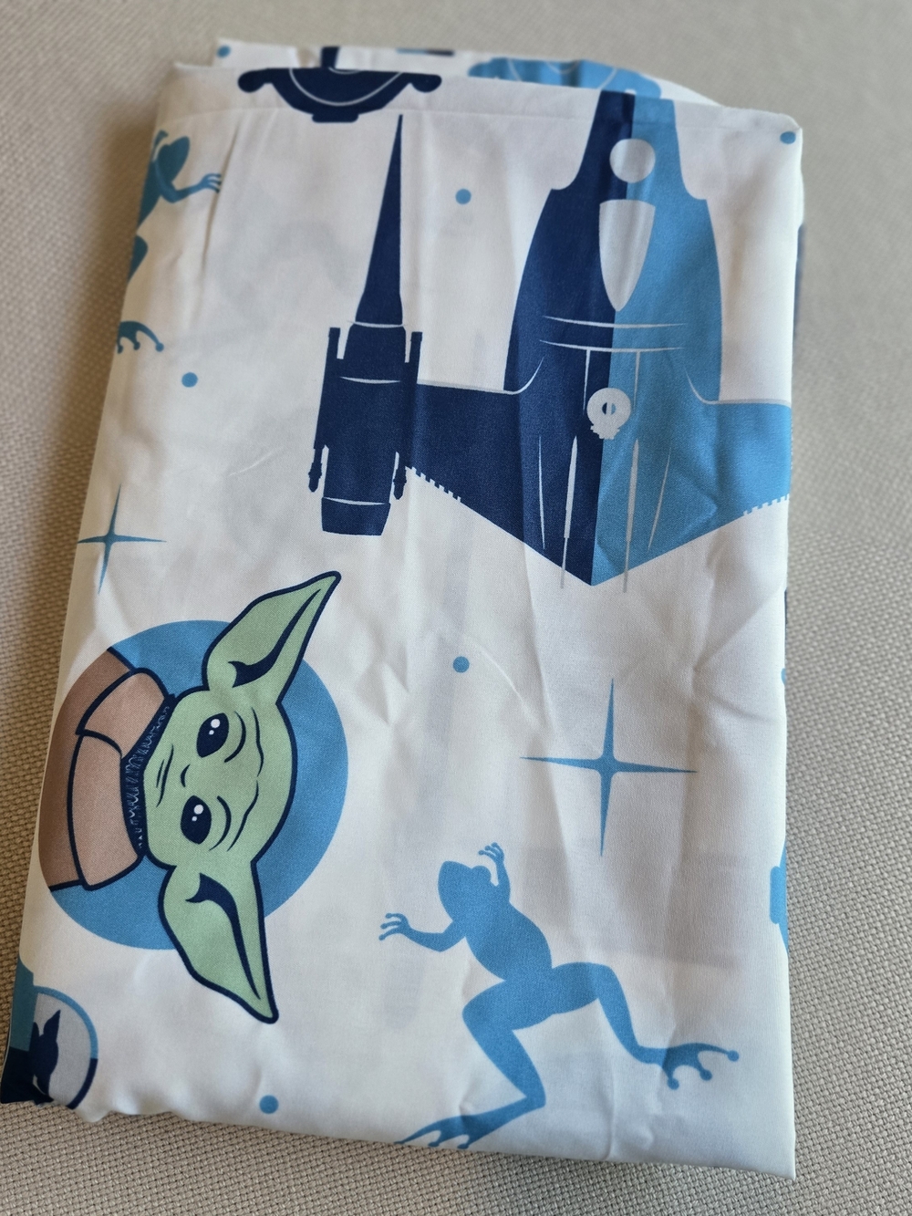 Star Wars The Mandalorian Flat Full Bed Sheet Grogu